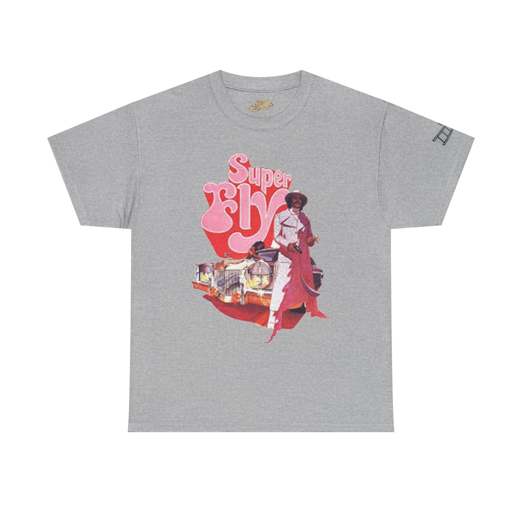 'Super Fly' Graphic Tee — 70s Vintage Movie Style T-Shirt Printify T-Shirt  314 Originals