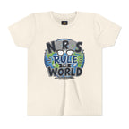 "Nerds Rule the World" Graphic Youth Girls Tee Shirt