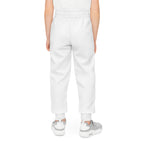 Boy's Joggers — 314 Originals Logo Sweatpants (White) - 314 Originals