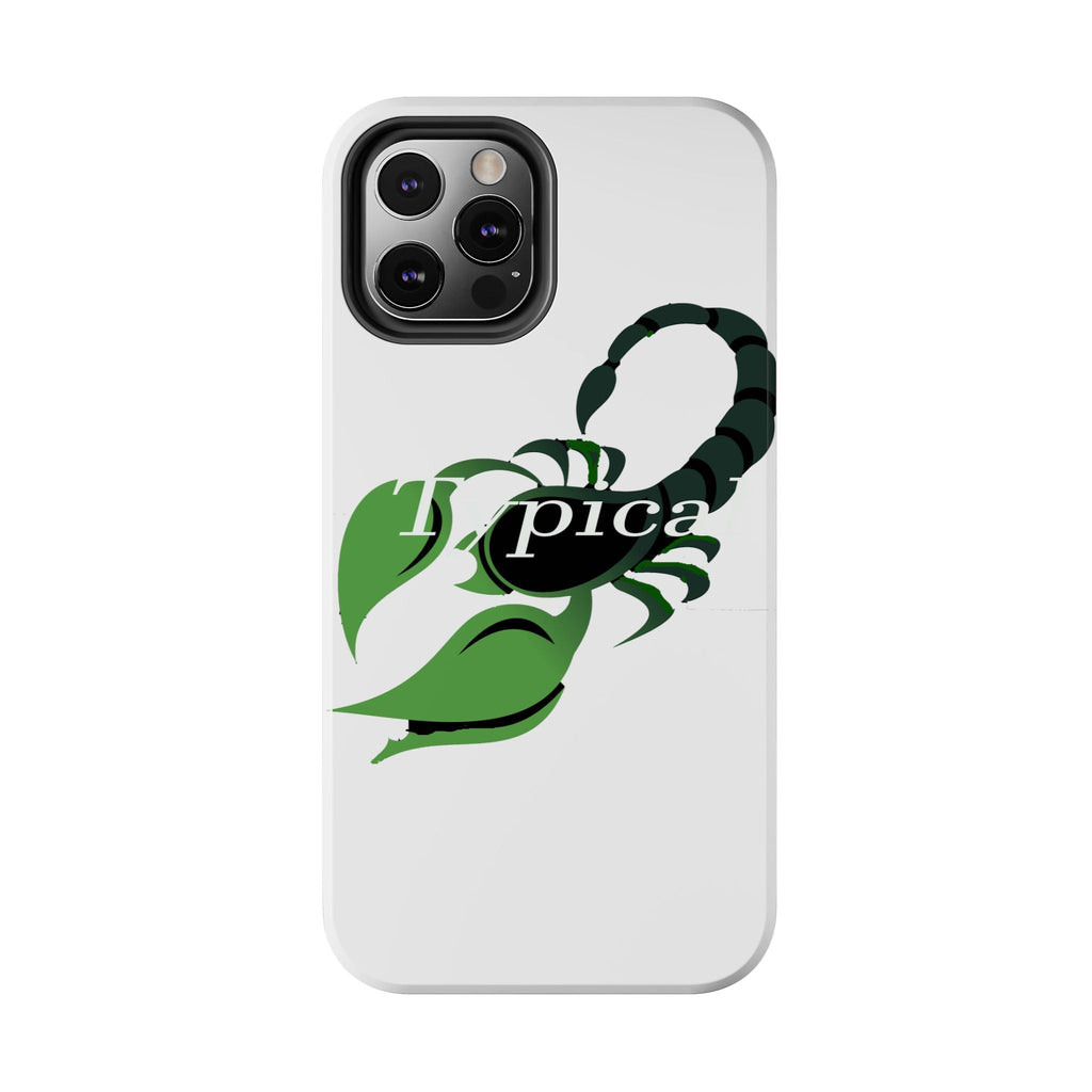 Scorpio Zodiac Tough Phone Case — Green Scorpion "Typical" Design Printify Phone Case  314 Originals