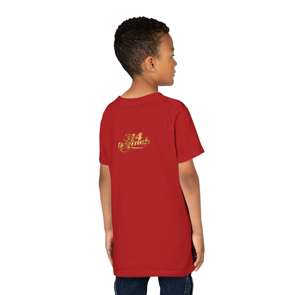 314 Originals Youth Tee - Vintage Cherub Graphic Kids T-Shirt Printify Kids clothes  314 Originals