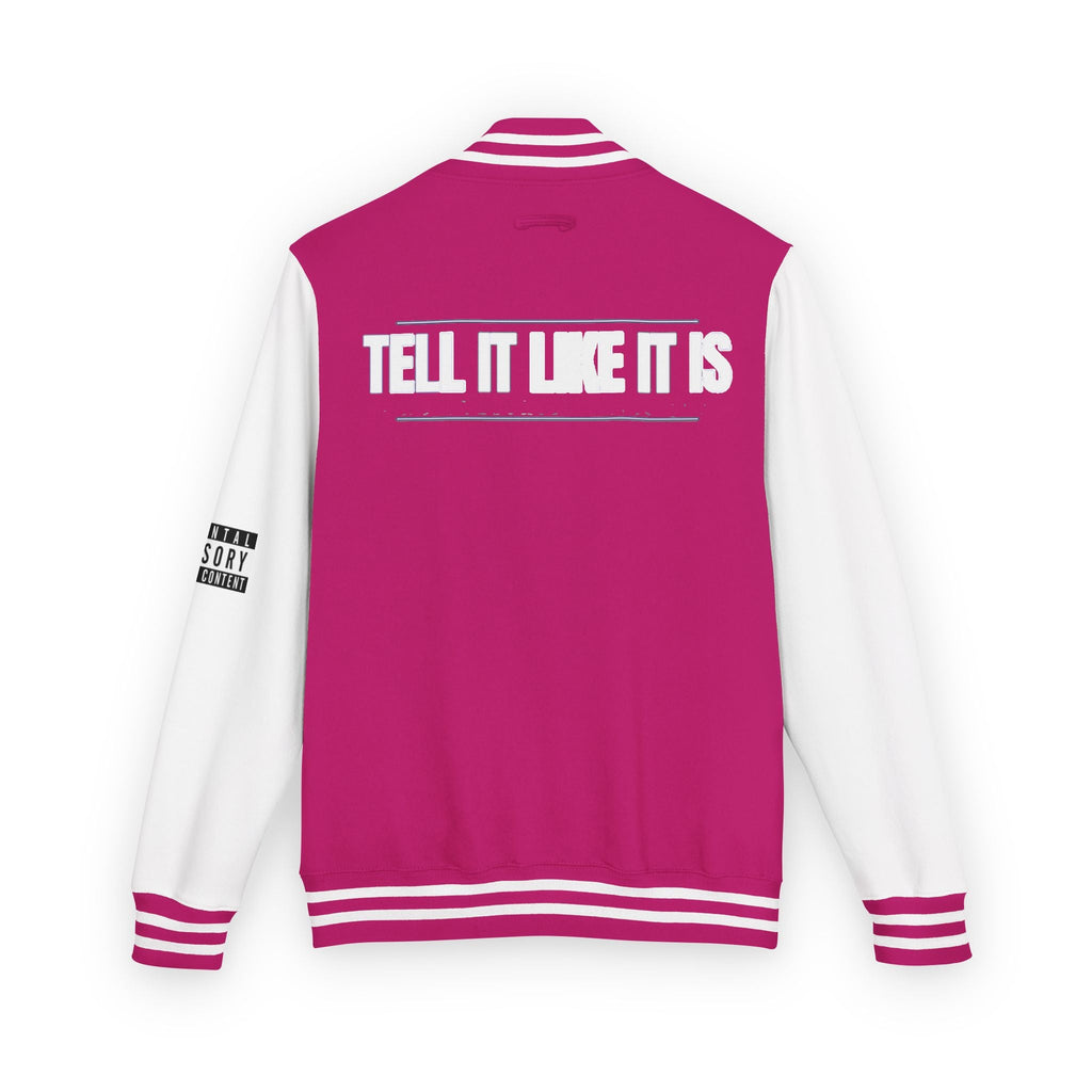 Tell It Like It Is Letterman Jacket Printify Outerwear  314 Originals