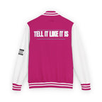 Tell It Like It Is Letterman Jacket Printify Outerwear  314 Originals