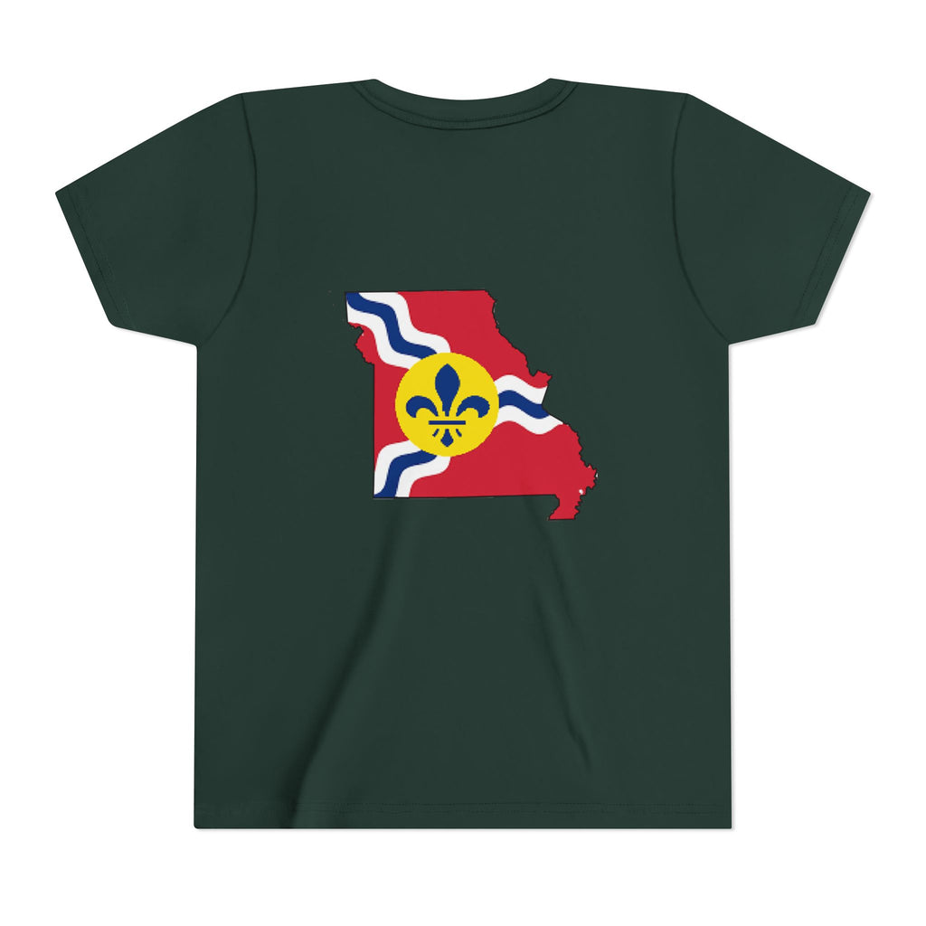 "From the Lou and I'm... Proud" St. Louis Flag Kids Shirt