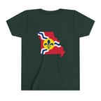 "From the Lou and I'm... Proud" St. Louis Flag Kids Shirt - 314 Originals
