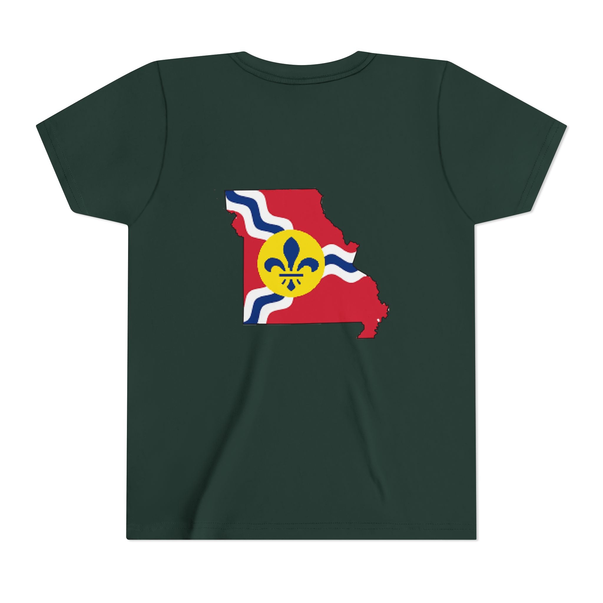 "From the Lou and I'm... Proud" St. Louis Flag Kids Shirt