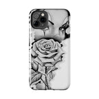 Noir Clown Face with Rose Shockproof Phone Cover - 314 Originals