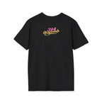 Queen Q Crown T‑Shirt — Pink & Gold Heart Logo Tee