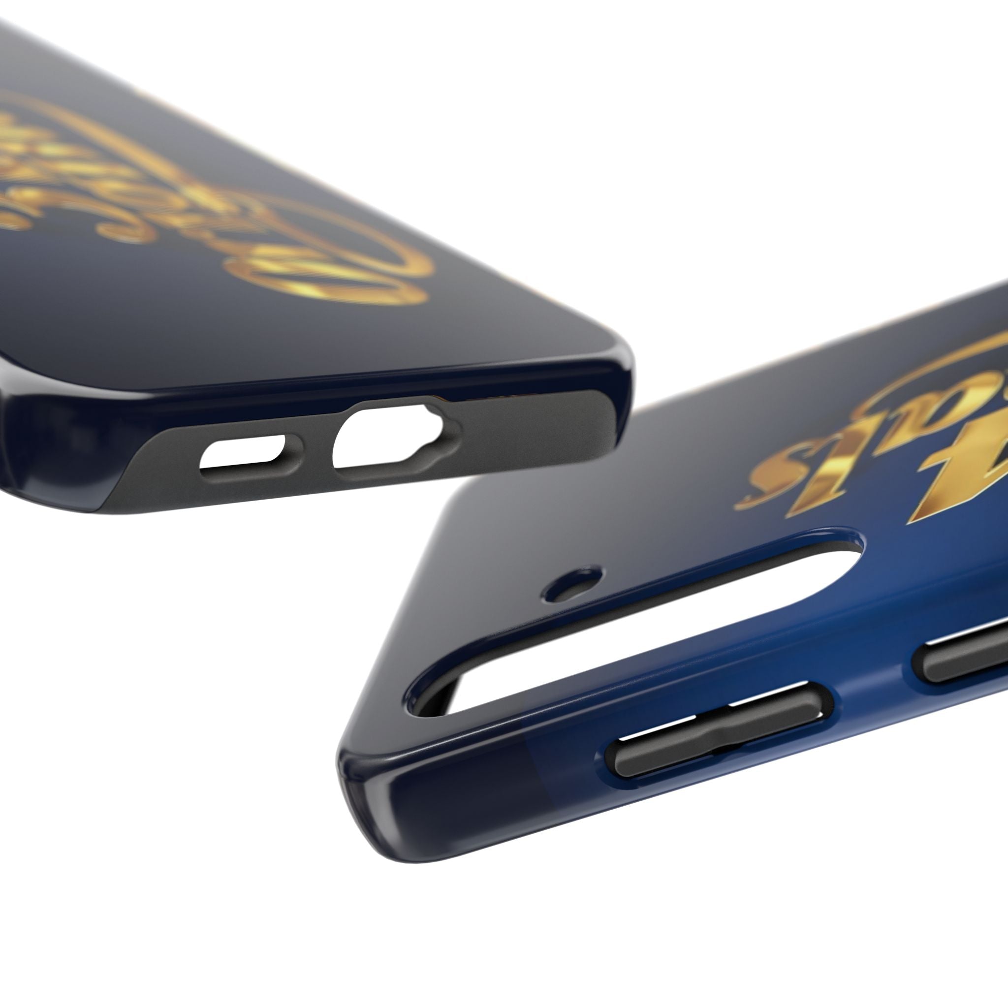 "314 Originals" Gold Script on Navy Tough Protective Case Printify Phone Case  314 Originals