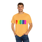 PROUD Garment-Dyed T-shirt Printify