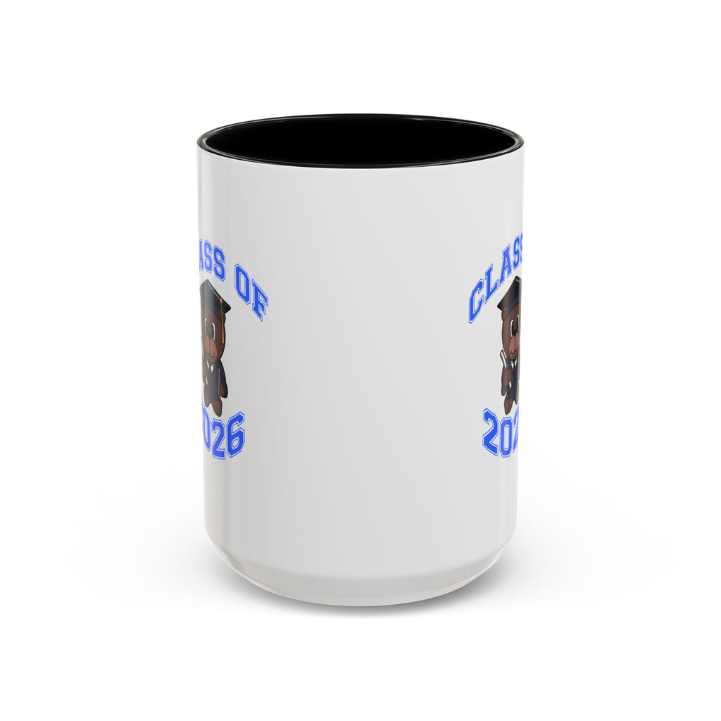 Graduation 2026 Accent Coffee Mug — Class of 2026 Grad Gift