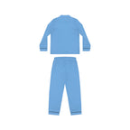 Women's Light Blue Satin Pajama Set — Luxurious Sleepwear - 314 Originals