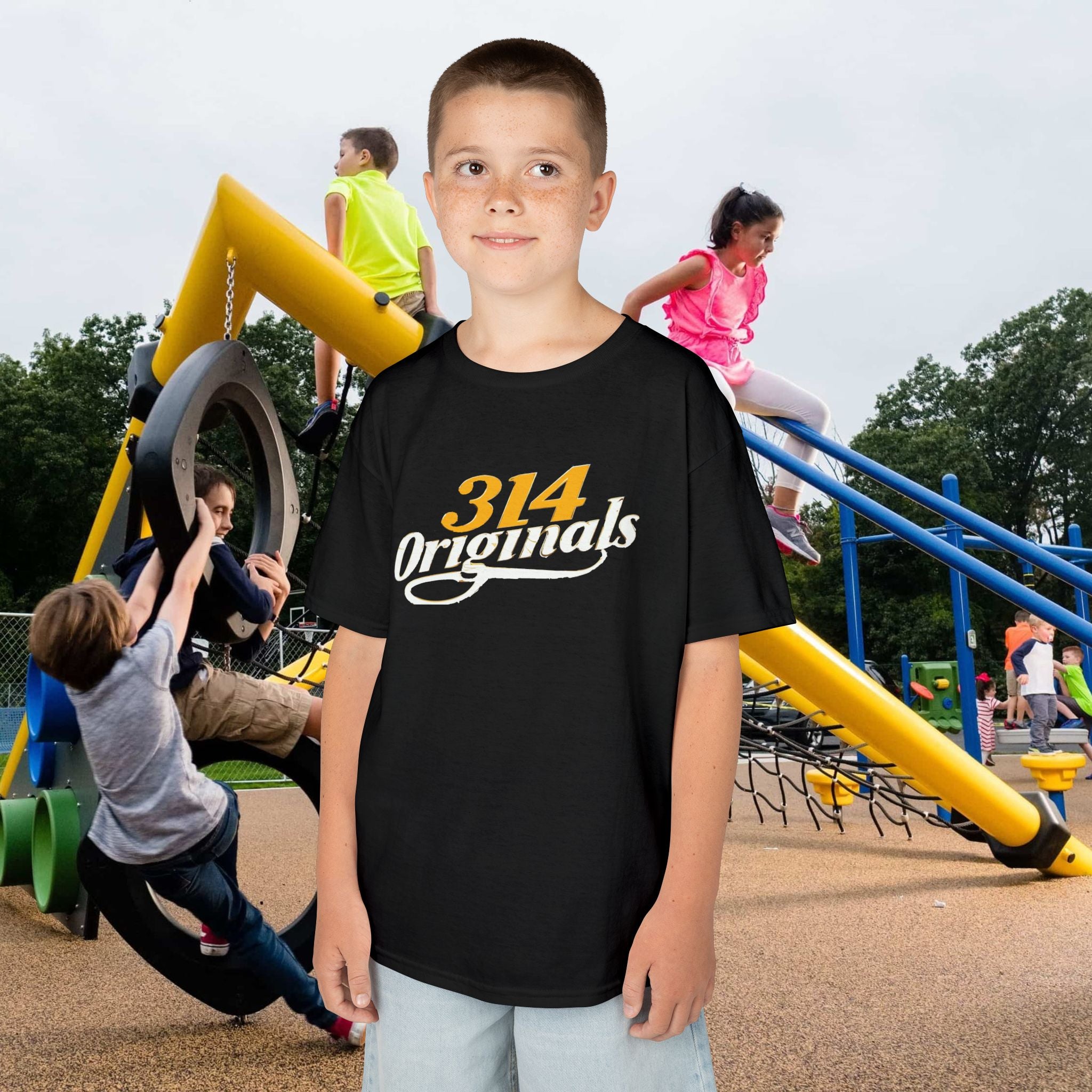 "314 Originals" Vintage Script Graphic - 314 Originals