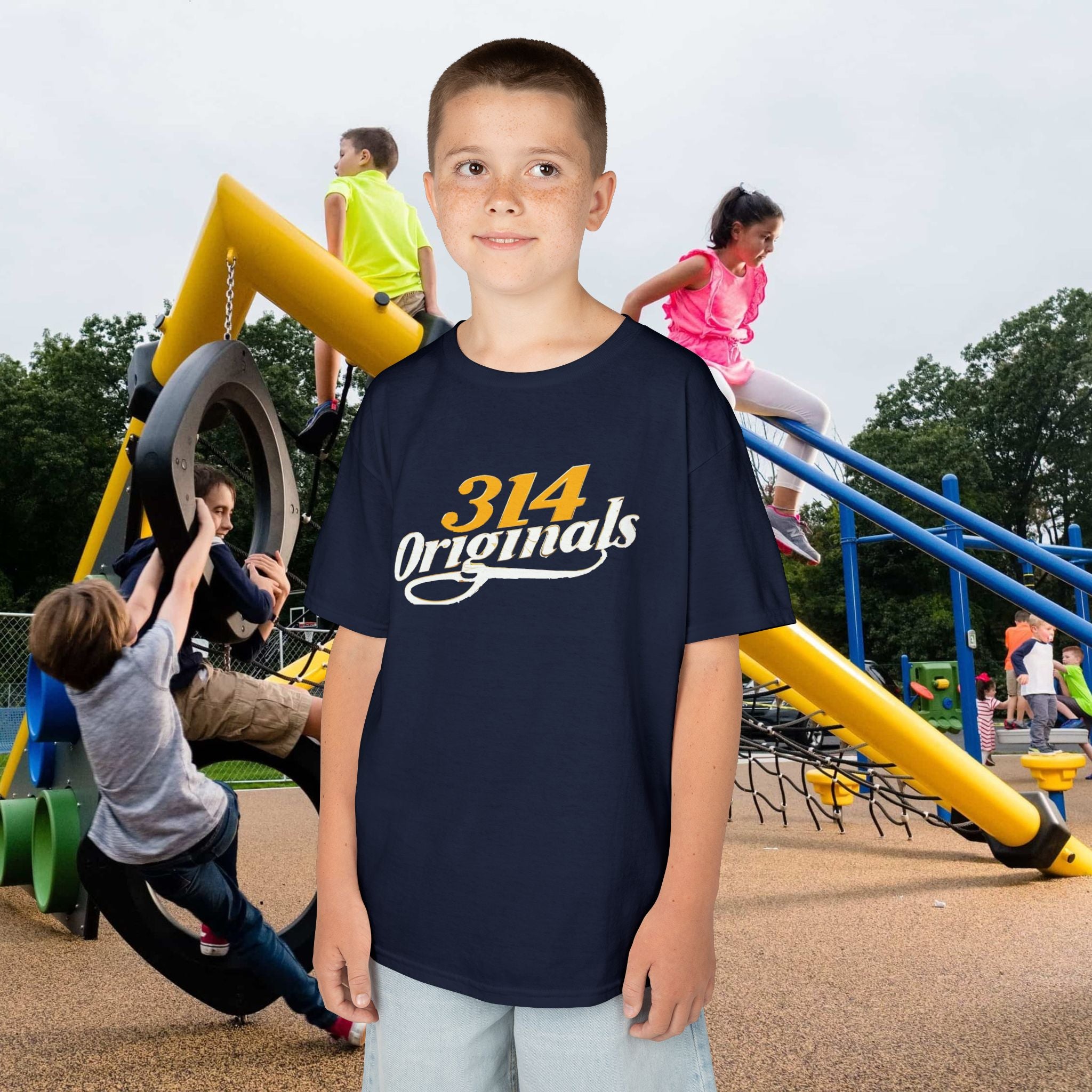 "314 Originals" Vintage Script Graphic - 314 Originals