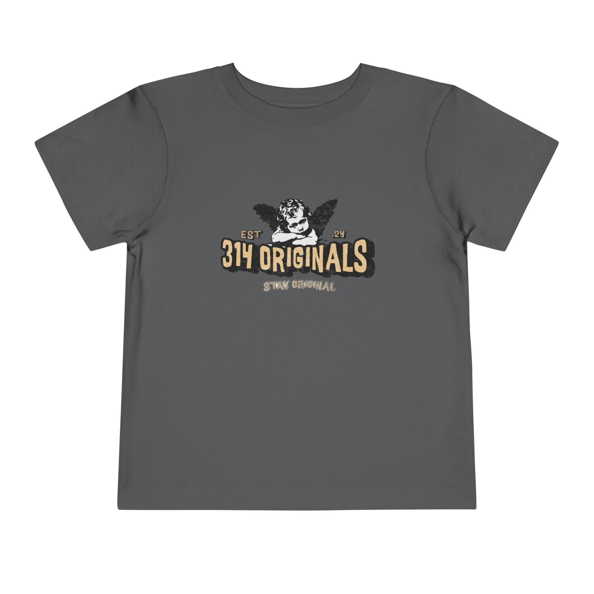 314 Originals Vintage Angel Logo Toddler Tee Printify Kids clothes  314 Originals