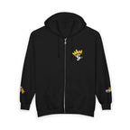 King's Gear Zip Hoodie — Full‑Zip with Gold Crown Emblem - 314 Originals