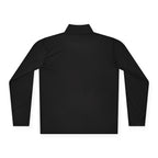 AGO Quarter-Zip Pullover — Small Gold & Black Chest Embroidery, Lightweight Casual Pullover - 314 Originals