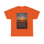 Sunset Beach Quote T‑Shirt — Inspirational Ocean Sunrise Tee - 314 Originals