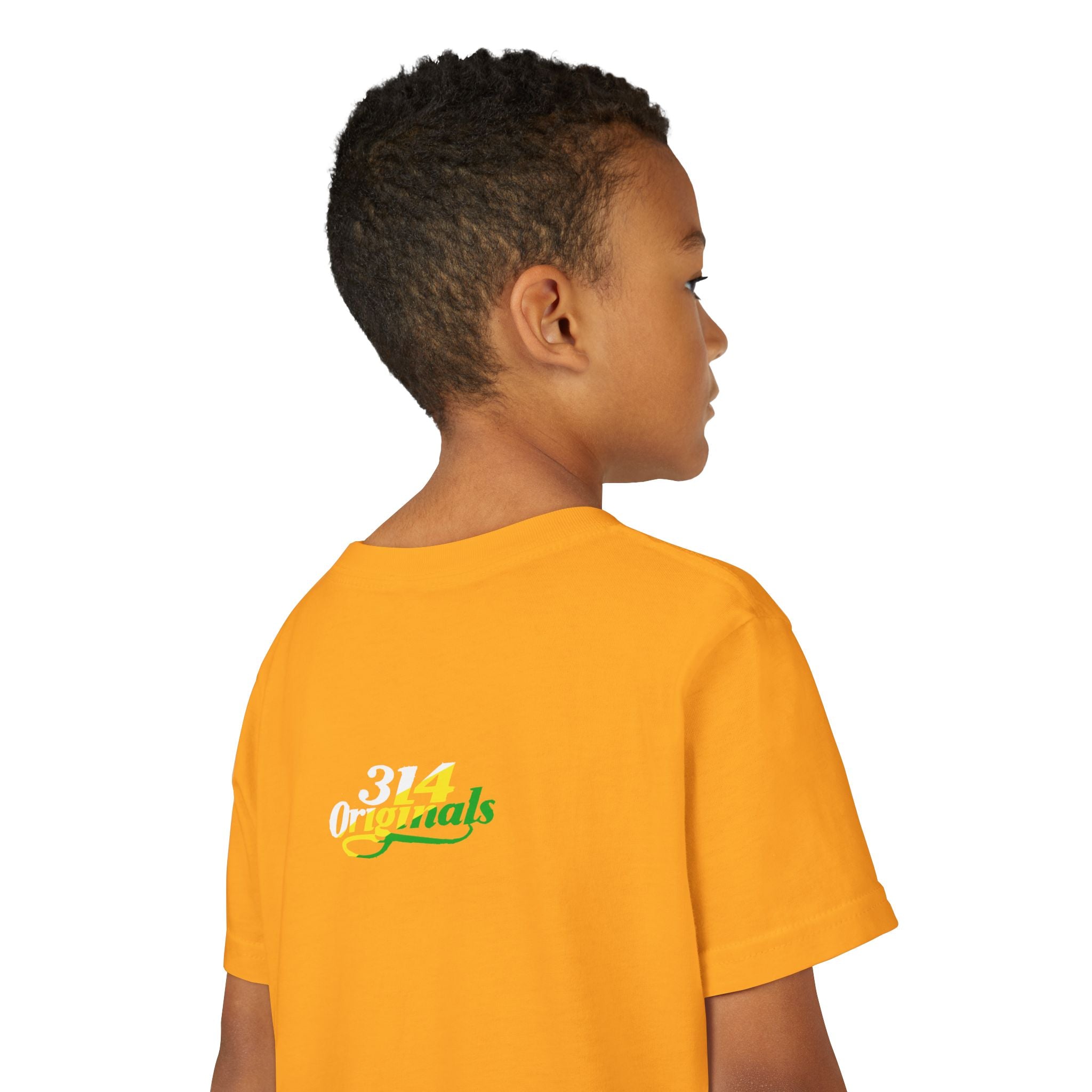 Boys "Favorite Kid" Retro Yellow & Green Graphic T-Shirt - 314 Originals