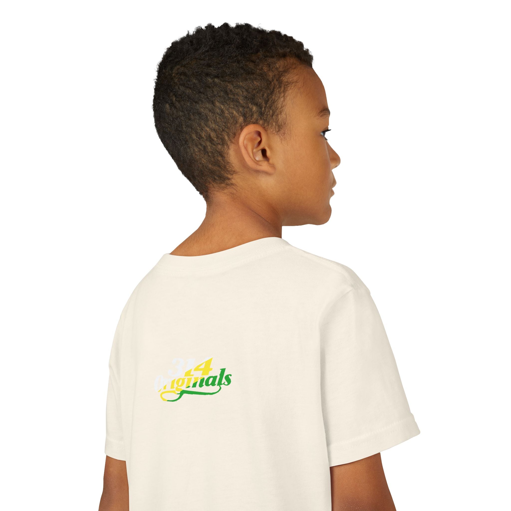 Boys "Favorite Kid" Retro Yellow & Green Graphic T-Shirt - 314 Originals