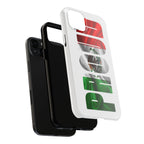 Mexico Pride Tough Phone Case — Mexican Flag Vertical 'PRIDE' Design Printify Phone Case  314 Originals