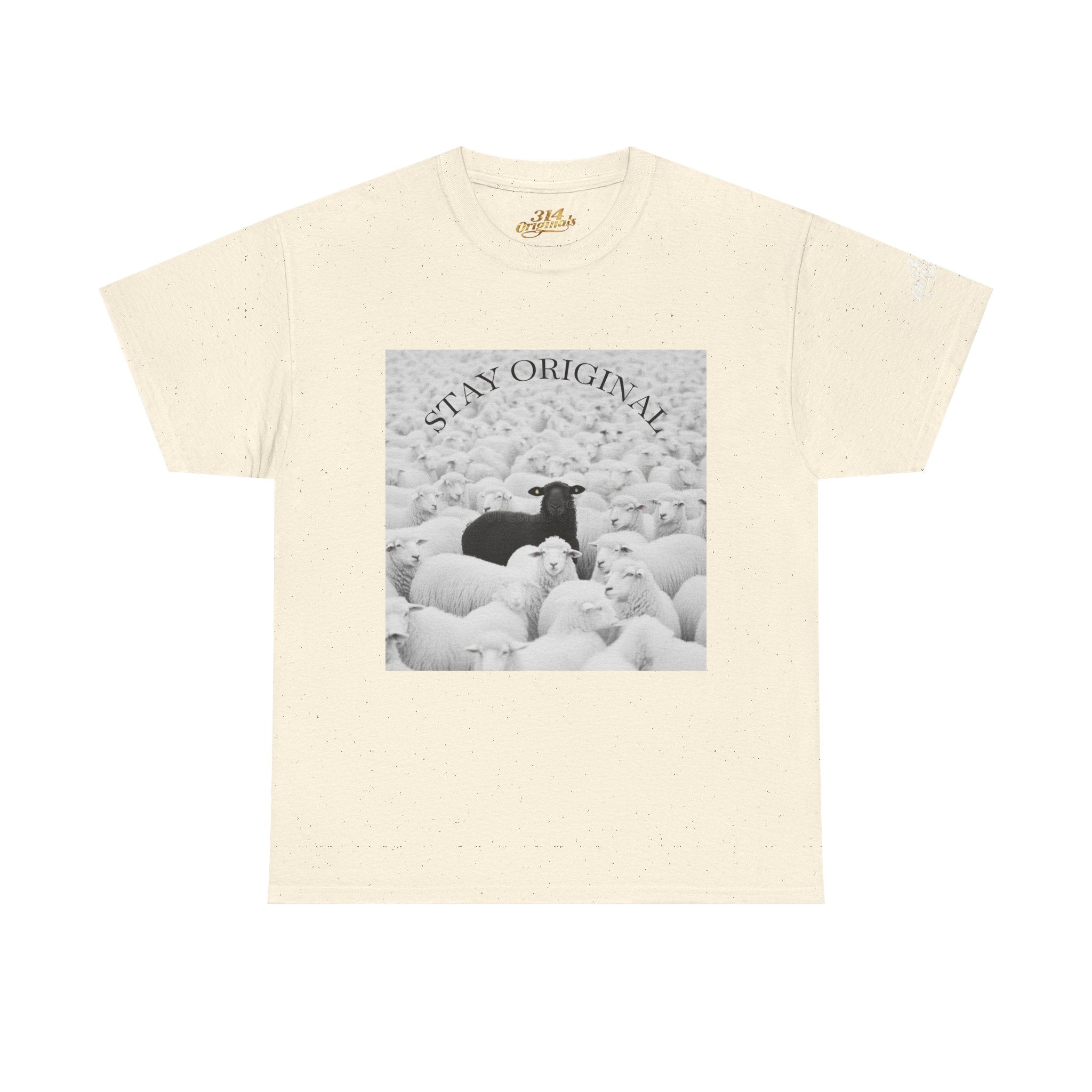 Black Sheep T-Shirt — Funny Contrast Sheep Graphic Tee