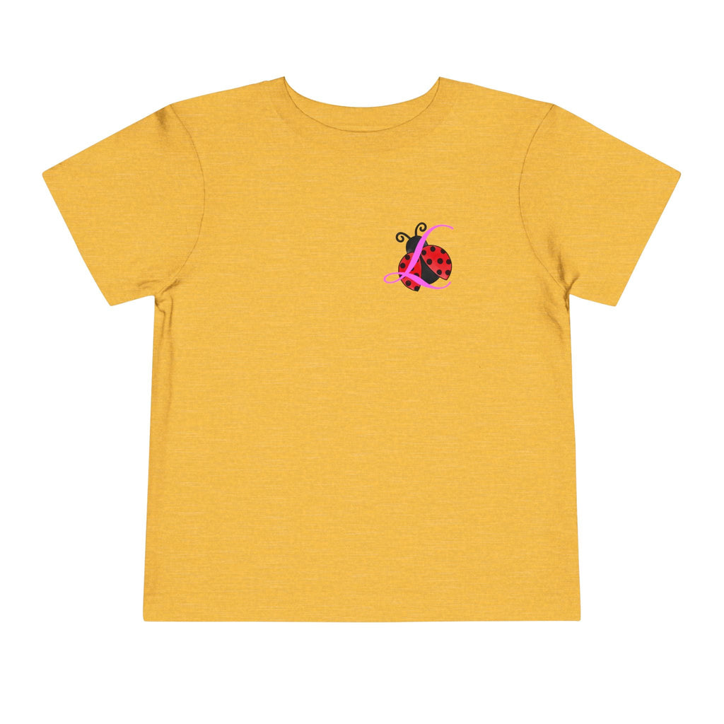 Toddler Tee — Cute Ladybug Graphic Kids Shirt Printify Kids clothes  314 Originals