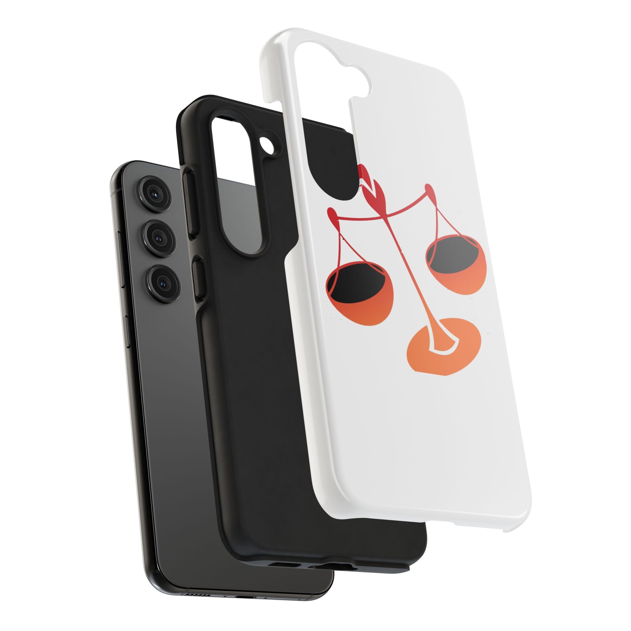 Libra Scales Phone Case — Zodiac Balance Tough Protective Cover Printify Phone Case  314 Originals