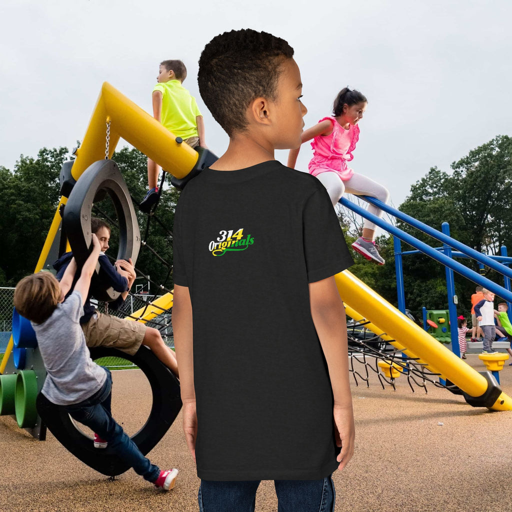 Boys "Favorite Kid" Retro Yellow & Green Graphic T-Shirt - 314 Originals