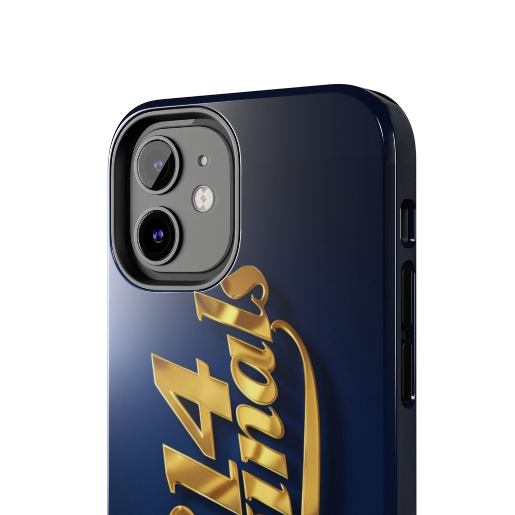 "314 Originals" Gold Script on Navy Tough Protective Case Printify Phone Case  314 Originals