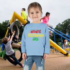 “Mom’s Favorite Kid” Toddler Long Sleeve Tee —  Colorful Rasta Kids Shirt - 314 Originals