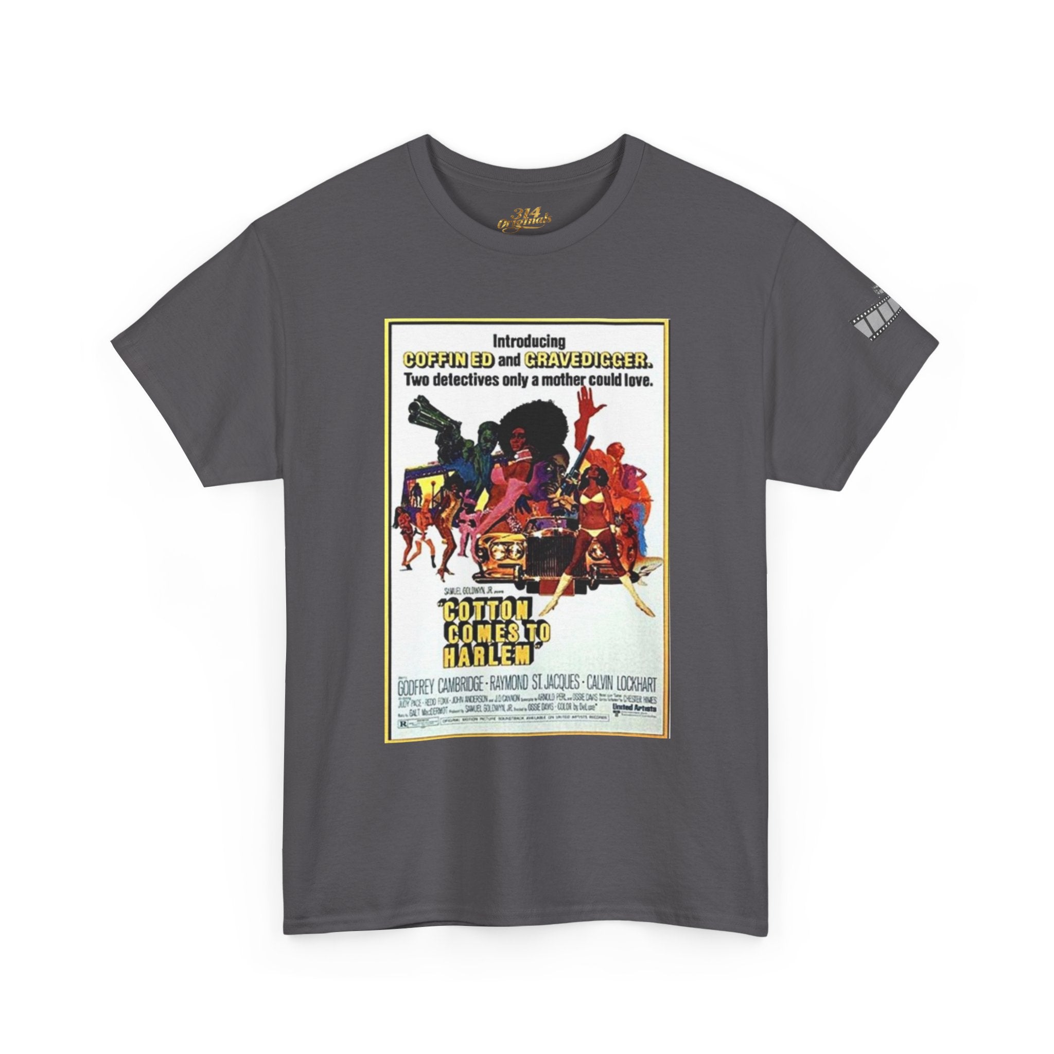 Cotton Comes To Harlem  Movie Poster Tee — Retro Graphic T-Shirt Printify T-Shirt  314 Originals