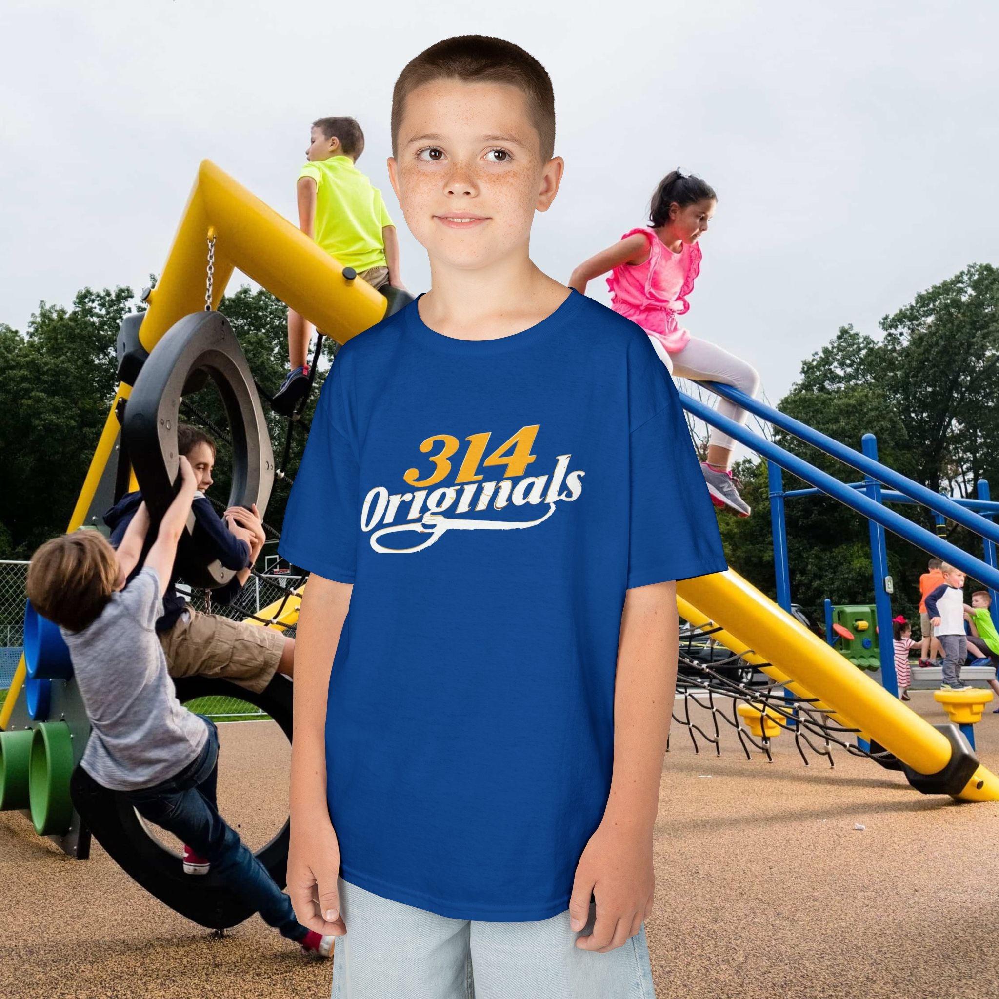 "314 Originals" Vintage Script Graphic - 314 Originals