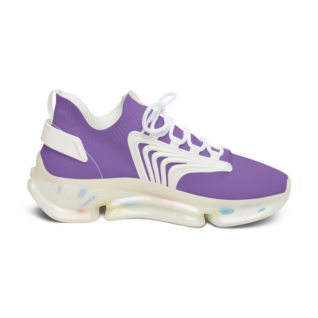 Women's Light Purple Mesh Sneakers — Lightweight Athletic Running Shoes with '314 Originals' Accent - 314 Originals