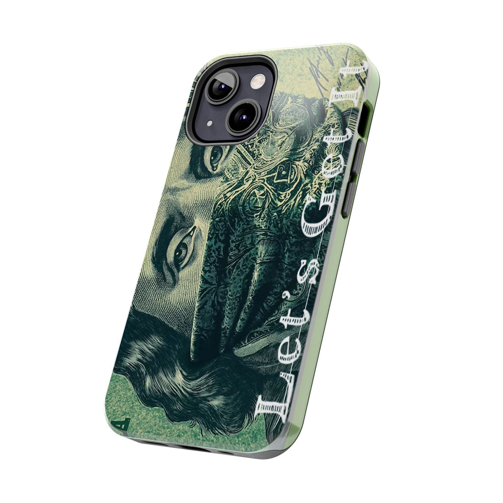 Ben Franklin "Let's Get It" Bandana Design Tough Phone Case Printify Phone Case  314 Originals