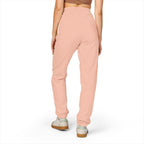 Fleece Sweatpants with Retro Script Chest Logo Printify Trousers  314 Originals