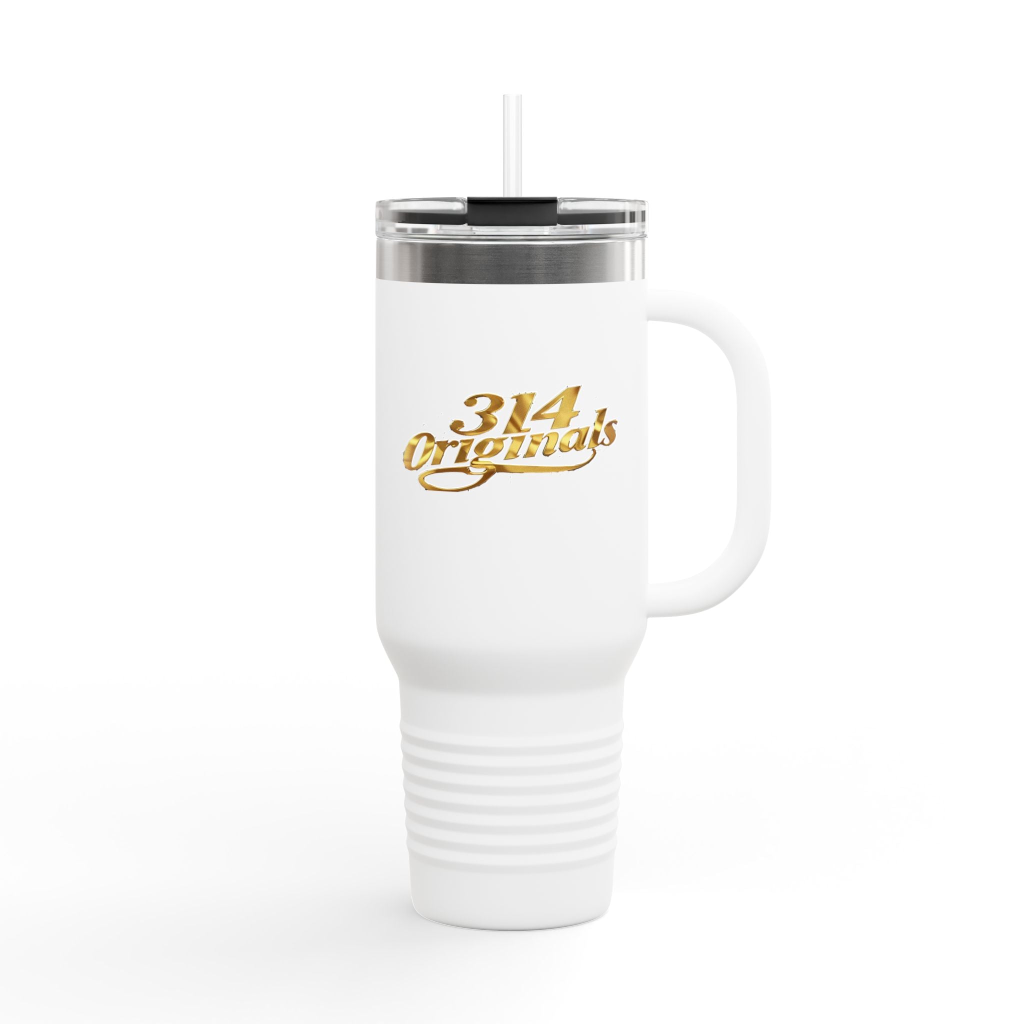 314 Originals Gold Script-40oz Insulated Travel Mug - 314 Originals