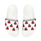 Youth Ladybug Slide Sandals — Removable Strap Cute Red Ladybug Pattern - 314 Originals