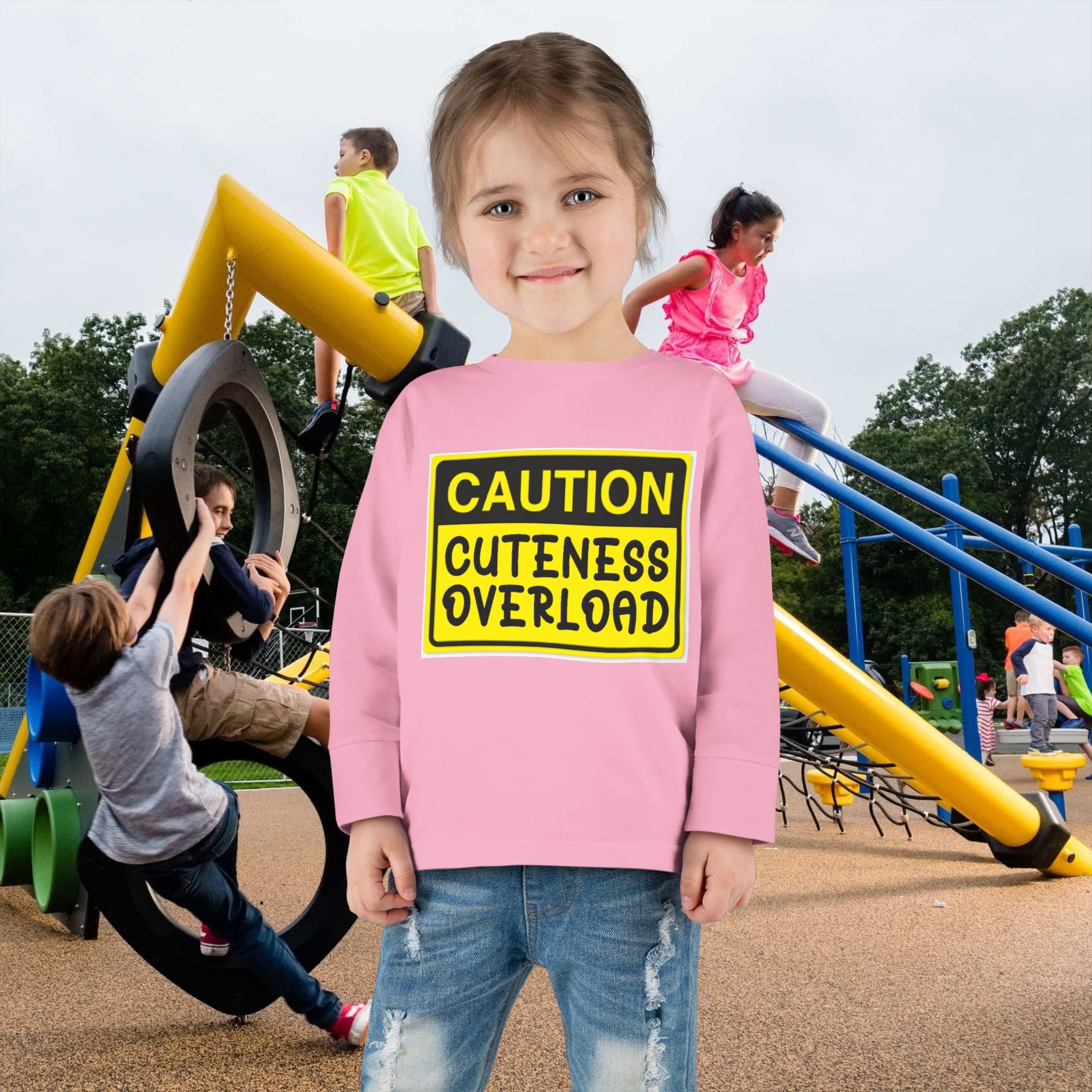 "Cuteness Overload" Long Sleeve Tee - 314 Originals