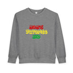 Mom's Favorite Kid Toddler Sweatshirt — Colorful Retro Rasta Kids Pullover - 314 Originals