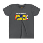 "From the Lou and I'm... Proud" St. Louis Flag Kids Shirt - 314 Originals