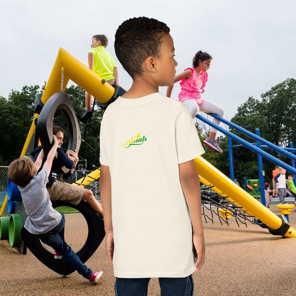 Boys "Favorite Kid" Retro Yellow & Green Graphic T-Shirt - 314 Originals