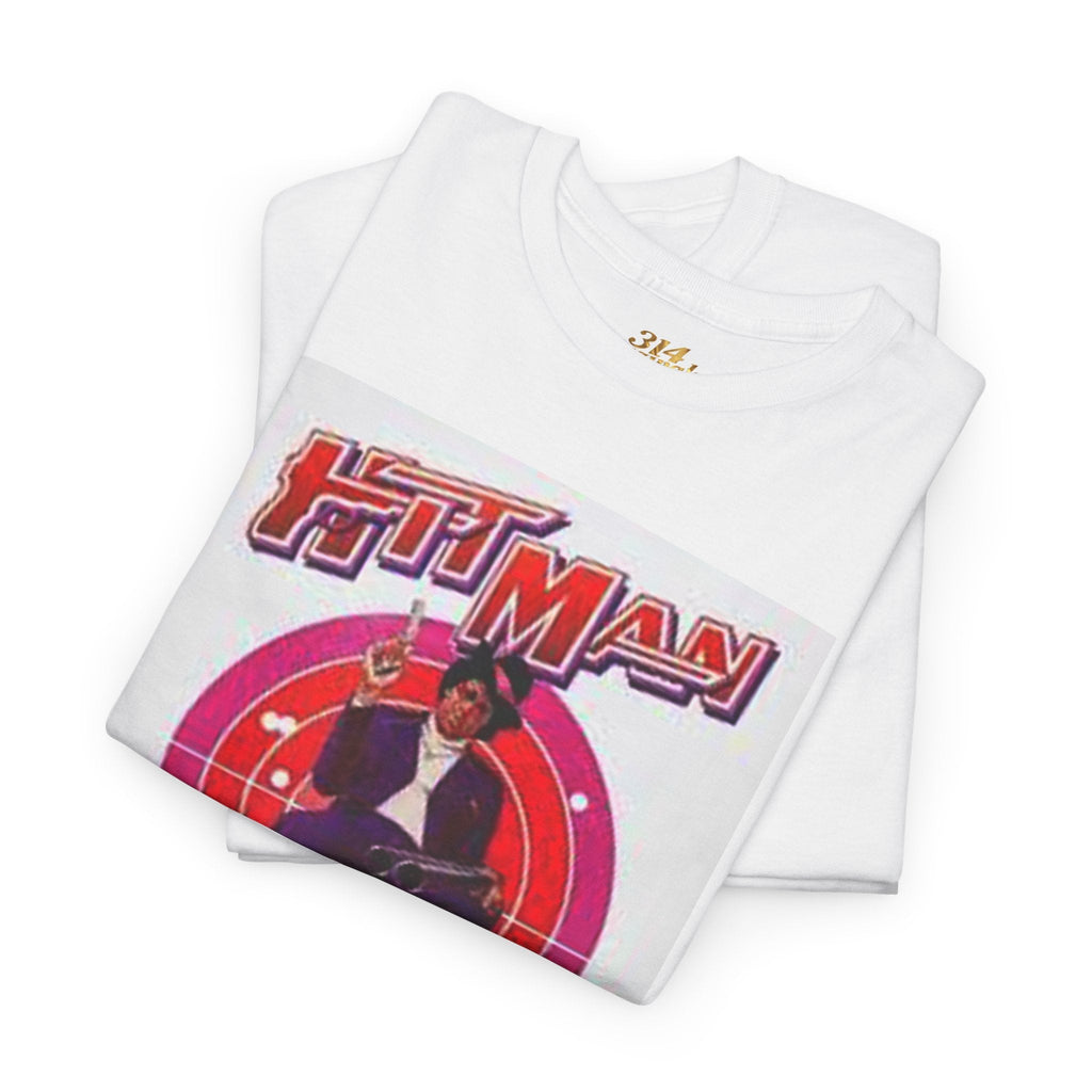 'Hit Man' Movie Poster Design (He aims to please) Printify T-Shirt  314 Originals