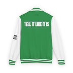 Tell It Like It Is Letterman Jacket Printify Outerwear  314 Originals
