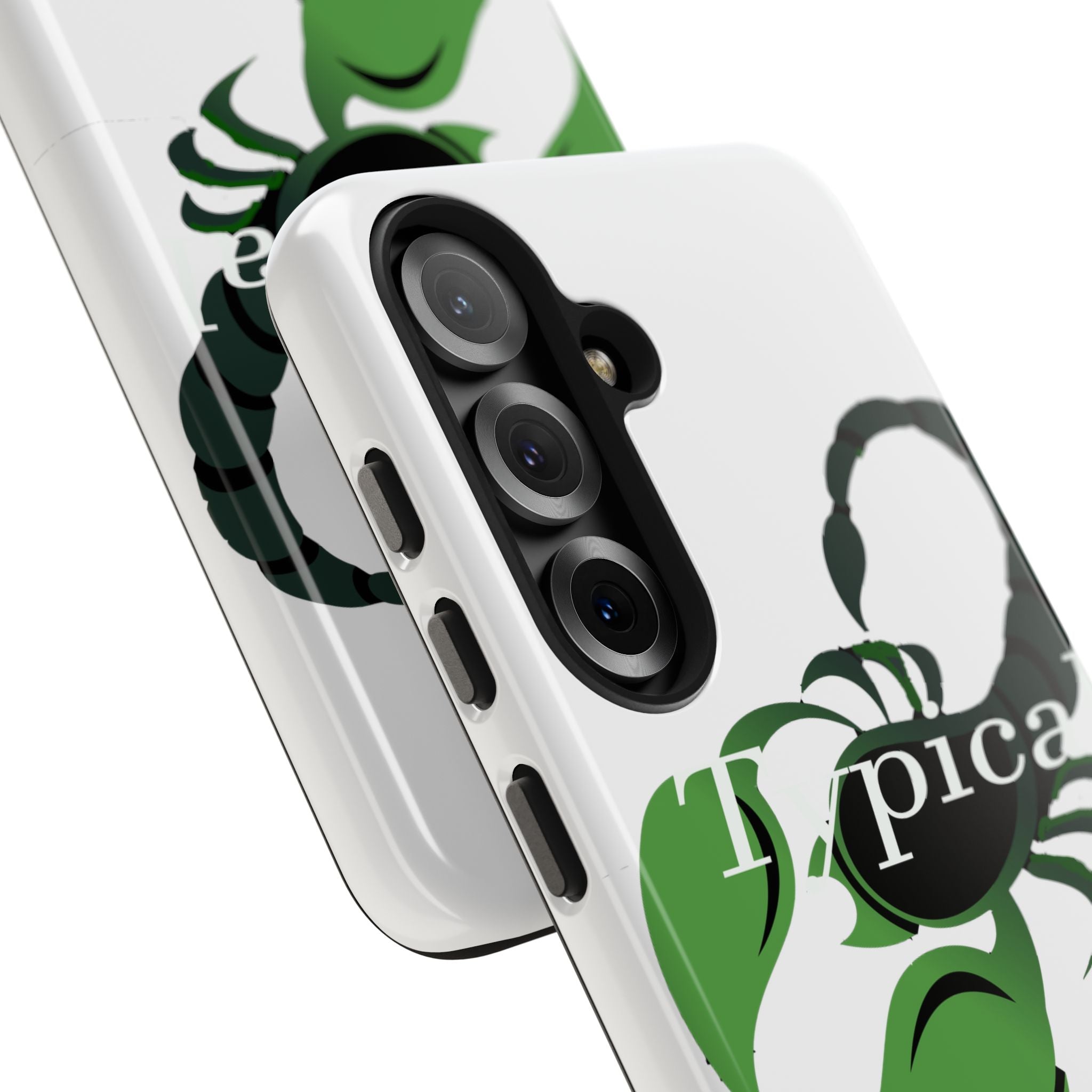 Scorpio Zodiac Tough Phone Case — Green Scorpion "Typical" Design Printify Phone Case  314 Originals