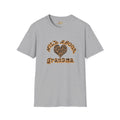 Wild About Grandma Leopard Heart T-Shirt Printify T-Shirt  314 Originals