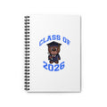 Class of 2026 Graduation Notebook — Cute Bear Grad Spiral Notebook