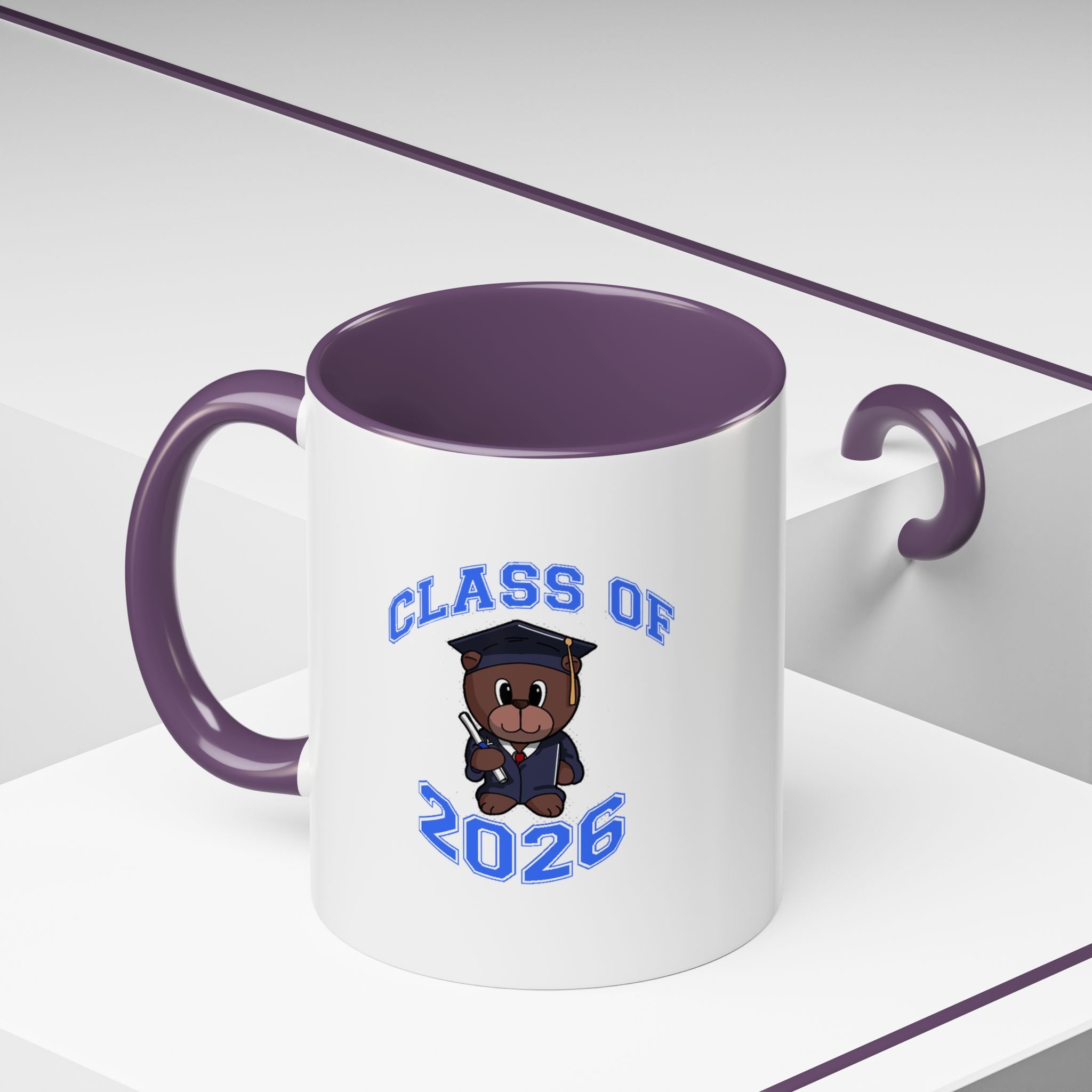 Graduation 2026 Accent Coffee Mug — Class of 2026 Grad Gift