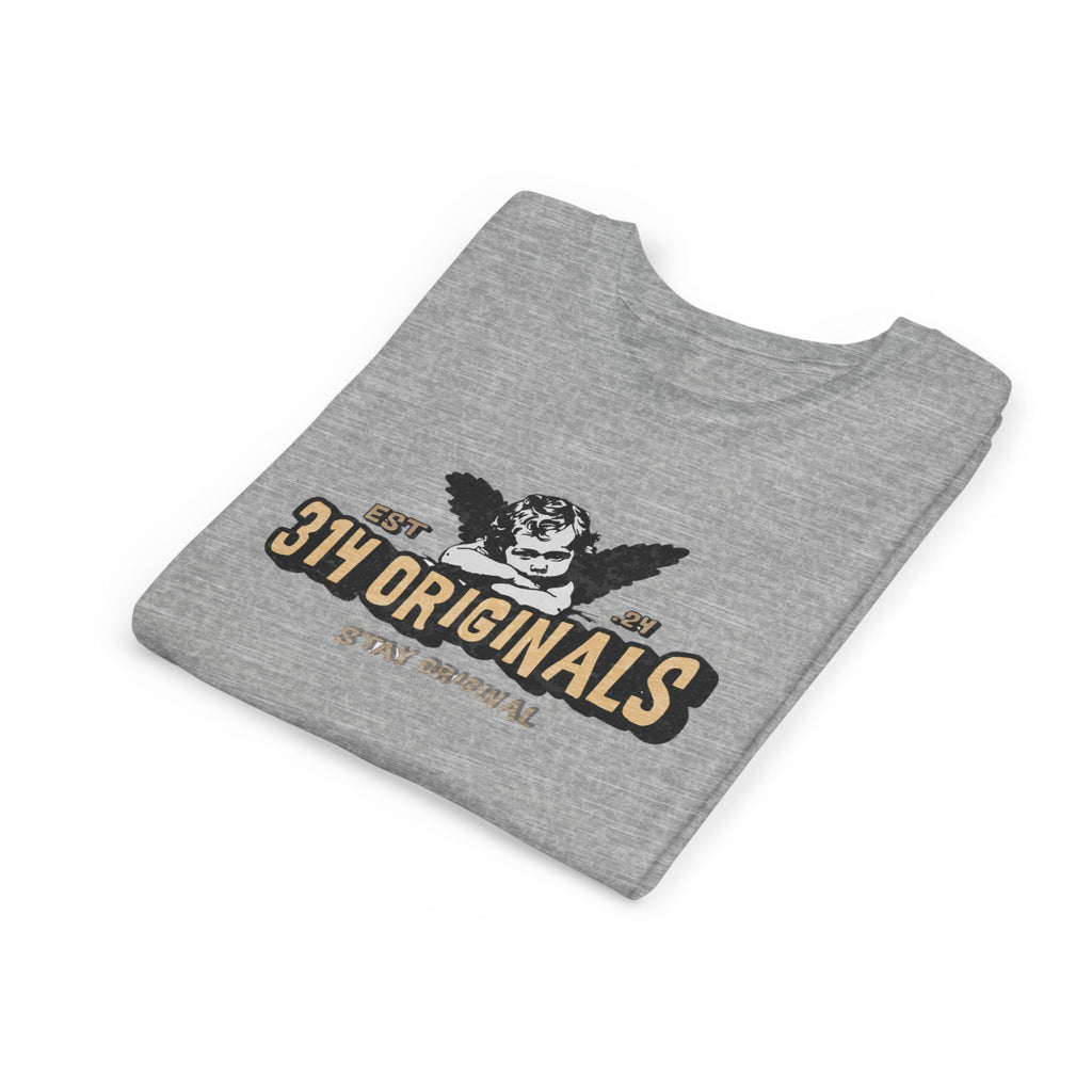 314 Originals Youth Tee - Vintage Cherub Graphic Kids T-Shirt Printify Kids clothes  314 Originals