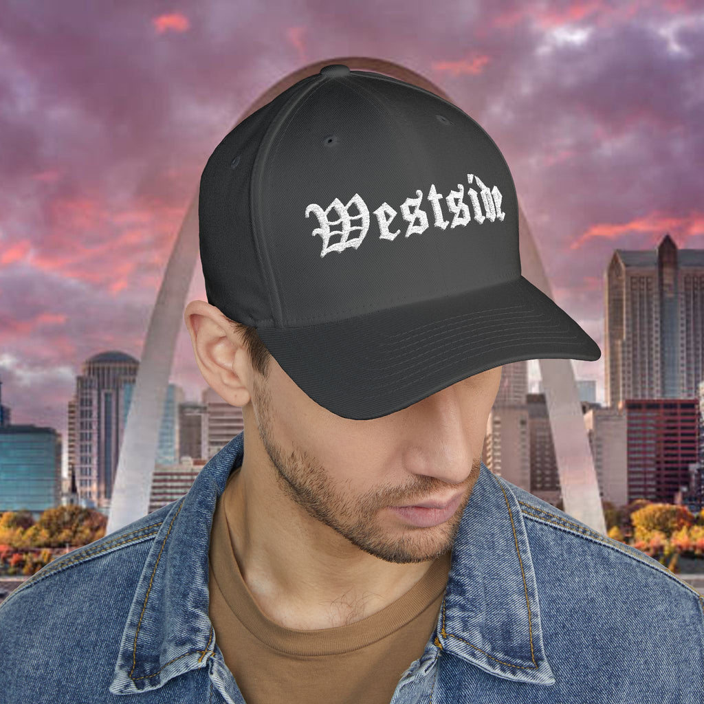 Westside Embroidered Cap — Vintage Gothic Script Hat with 314 Originals Back Logo - 314 Originals